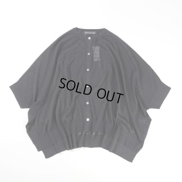 画像9: mizuiroind / ミズイロインド ハイゲージ クルーネックワイドカーディガン (9)