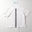画像5: NATURAL LAUNDRY / ナテュラルランドリー カード天竺×先染め センターパネルT (5)
