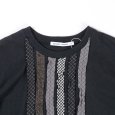 画像7: NATURAL LAUNDRY / ナテュラルランドリー カード天竺×先染め リメイクT (7)