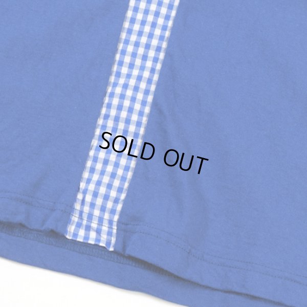 画像4: NATURAL LAUNDRY / ナテュラルランドリー カード天竺×先染め センターパネルT (4)