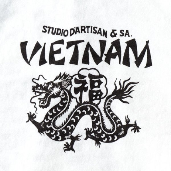 画像9: STUDIOD'ARTISAN / ステュディオダルチザン ベトナム大戦Tシャツ (9)