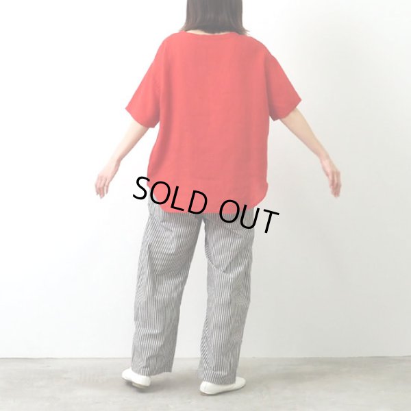 画像3: NARU / ナル 60フレンチリネン ラウンドプルオーバー (3)