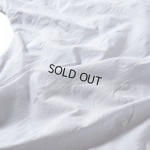 画像6: NARU / ナル ローン塩縮ランダムドット ターキーシャツスタンドカラー (6)