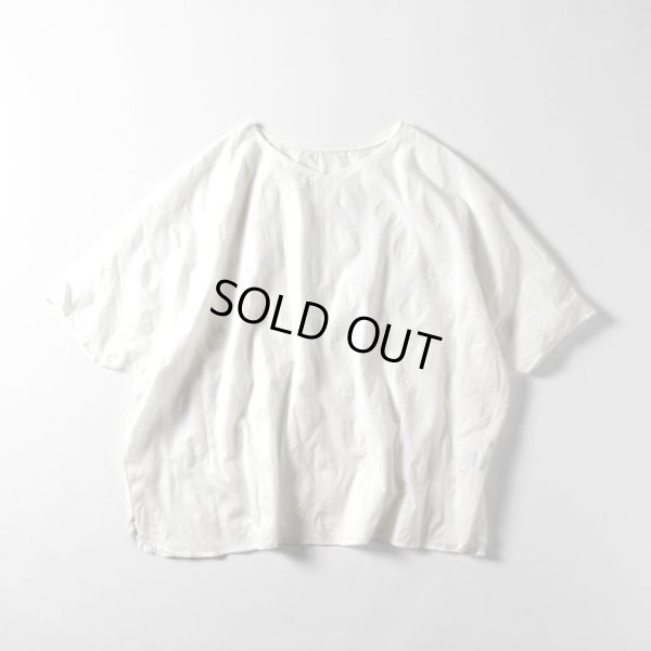 画像10: NARU / ナル ローン塩縮ランダムドットバトーブラウス (10)