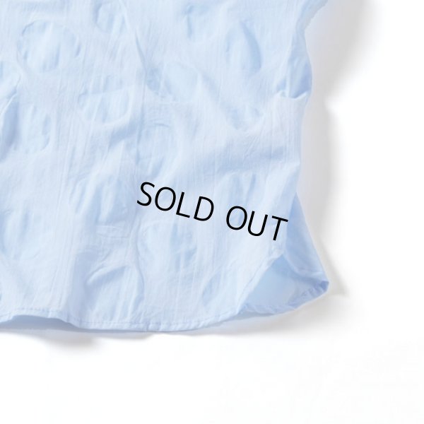 画像6: NARU / ナル ローン塩縮ランダムドットバトーブラウス (6)