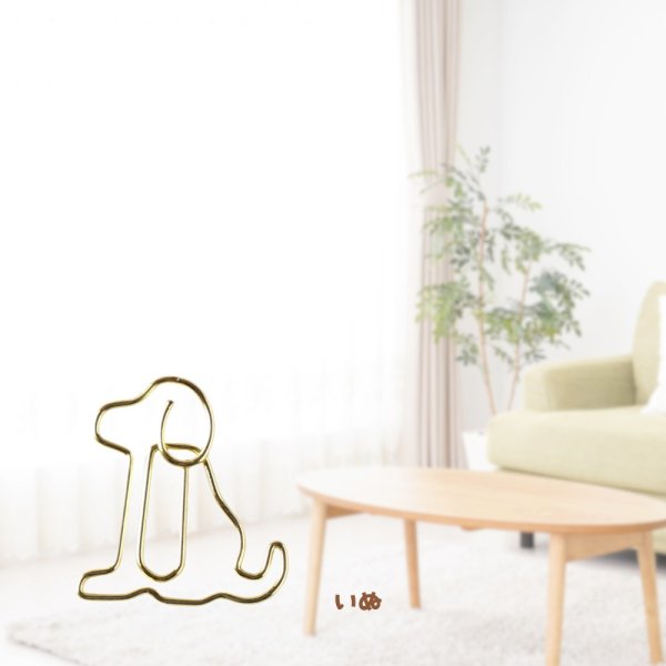 画像32: トナリノショップ ホットペーパークリップ デザインクリップ 事務用品 10個セット (32)