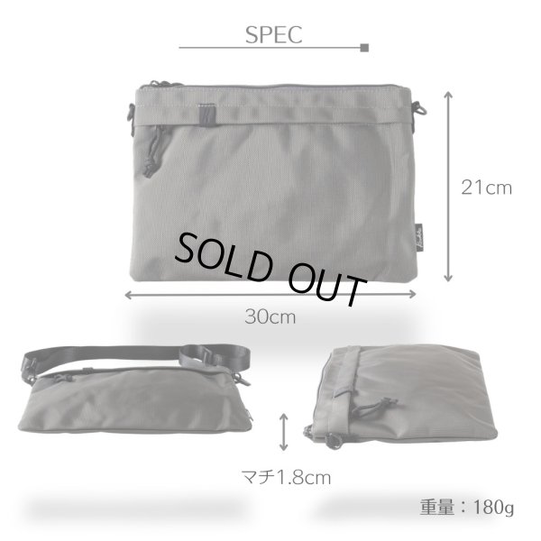 画像6: トナリノショップ しれっと男前サコッシュ 薄型 軽量 撥水素材 2WAY (6)