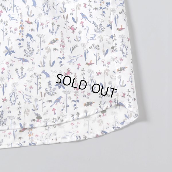 画像6: sosotto / ソソット リバティポプリン ゴムシャーリング袖ブラウス (6)