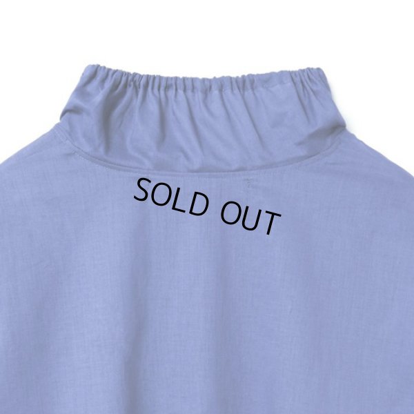 画像10: mizuiroind / ミズイロインド ギャザースタンドカラーシャツ (10)