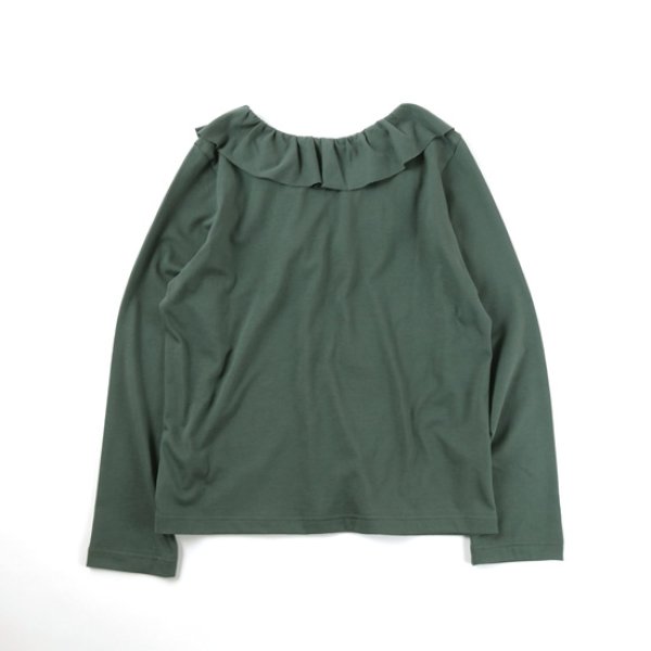 画像8: mizuiroind / ミズイロインド フリルカラー ロングスリーブプルオーバー (8)