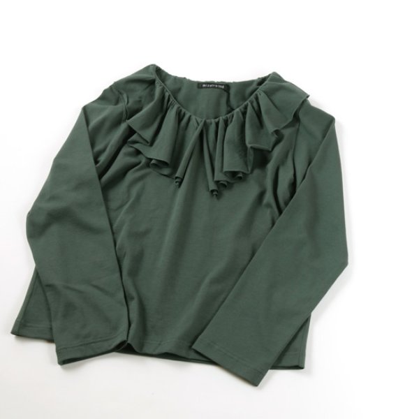 画像6: mizuiroind / ミズイロインド フリルカラー ロングスリーブプルオーバー (6)