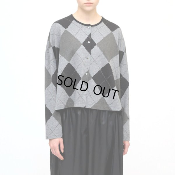 画像3: mizuiroind / ミズイロインド アーガイルプリントカーディガン (3)