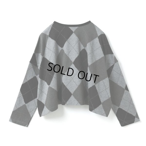 画像11: mizuiroind / ミズイロインド アーガイルプリントカーディガン (11)