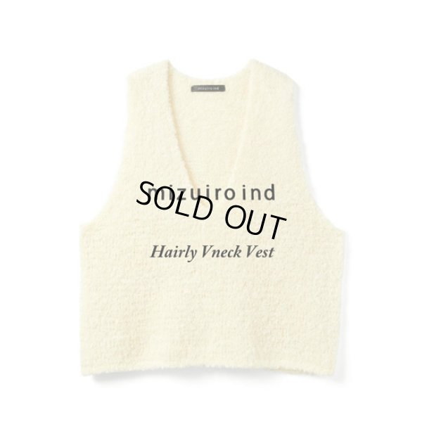 画像14: mizuiroind / ミズイロインド ヘアリーVネックベスト (14)
