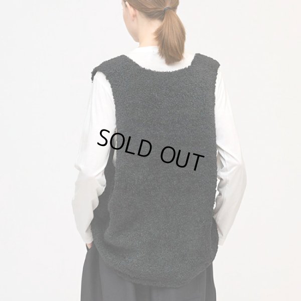 画像8: mizuiroind / ミズイロインド ヘアリーVネックベスト (8)