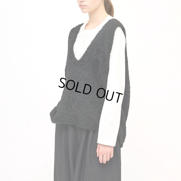 画像4: mizuiroind / ミズイロインド ヘアリーVネックベスト (4)