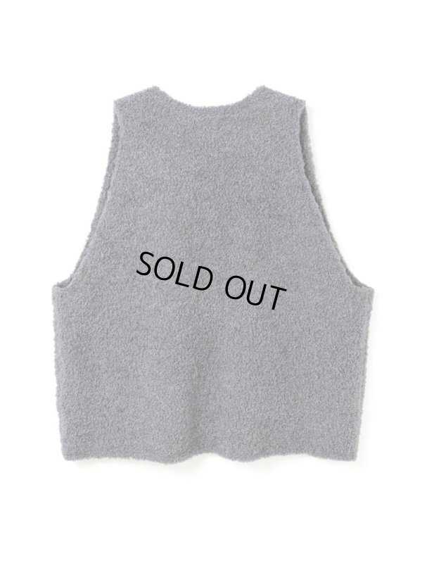 画像13: mizuiroind / ミズイロインド ヘアリーVネックベスト (13)