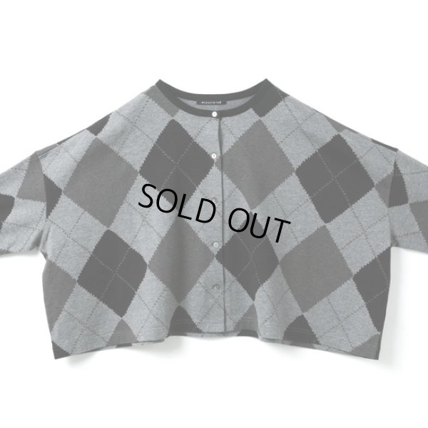 画像8: mizuiroind / ミズイロインド アーガイルプリントカーディガン (8)