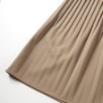 画像6: sosotto / ソソット ツイルジョーゼット 消しプリーツ ノースリーブワンピース (6)