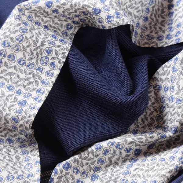 画像7: sosotto / ソソット 裏毛LIBERTY裾プルオーバー (7)