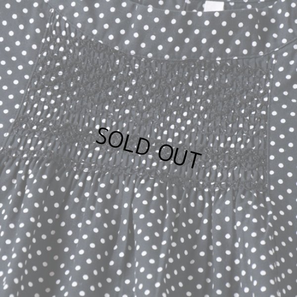 画像11: grin / グリン ブロード スモッグ刺しゅうシャツ (11)