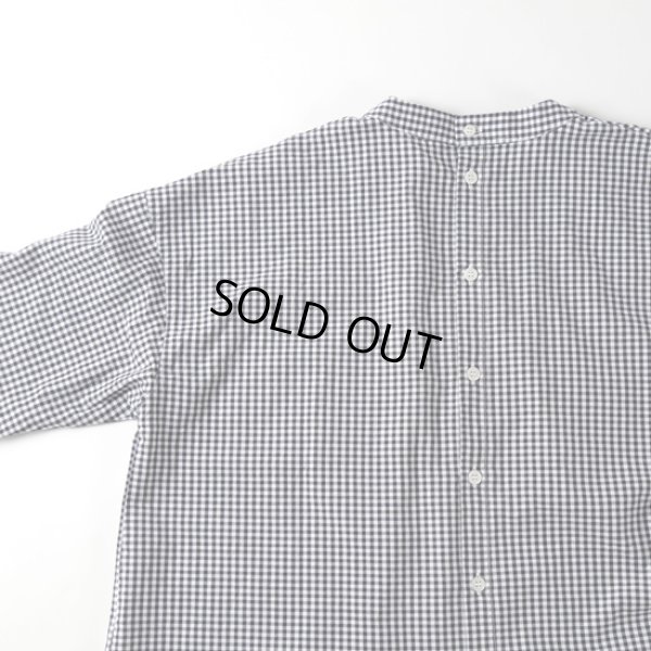 画像8: grin / グリン ブロード スモッグ刺しゅうシャツ (8)