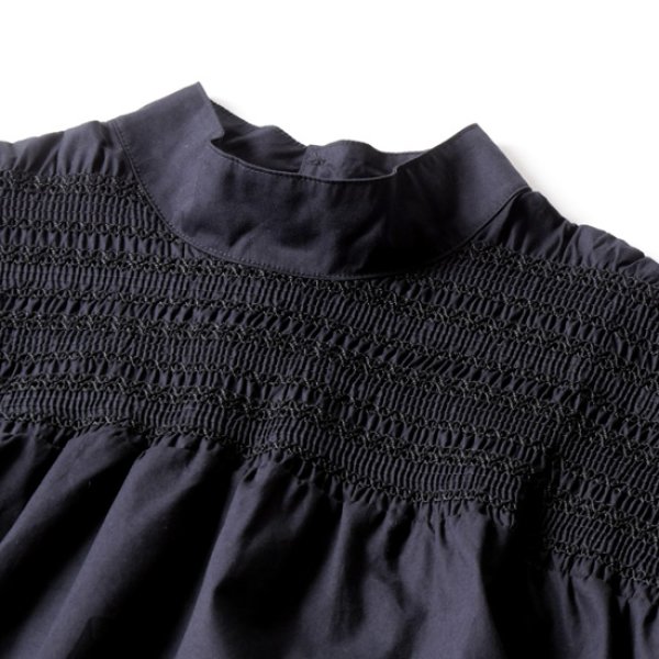 画像14: grin / グリン ベーシック天竺 スモッキング刺しゅうプルオーバー (14)