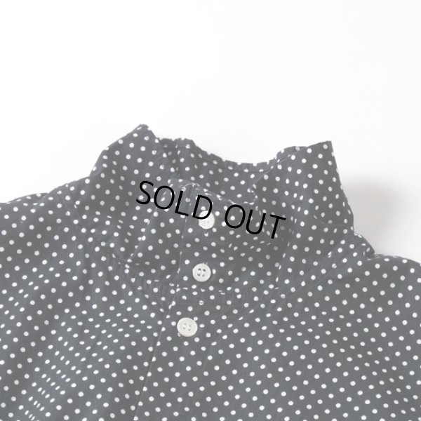 画像3: grin / グリン ブロード ハイカラーシャツ (3)