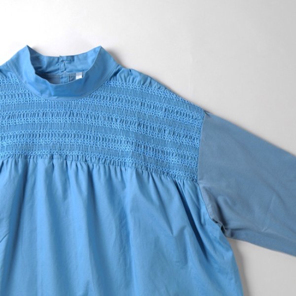 画像4: grin / グリン ベーシック天竺 スモッキング刺しゅうプルオーバー (4)