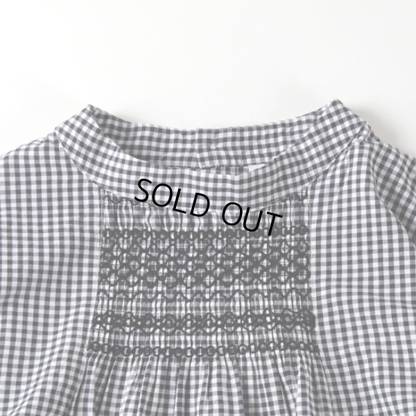 画像3: grin / グリン ブロード スモッグ刺しゅうシャツ (3)