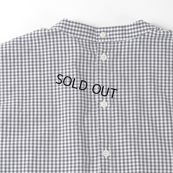 画像9: grin / グリン ブロード スモッグ刺しゅうシャツ (9)