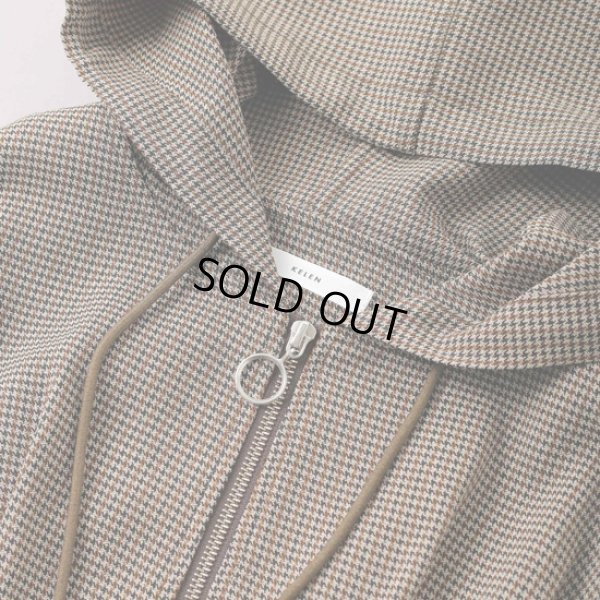 画像9: KELEN / ケレン ウエストタックデザインフードジャケット VESTY (9)