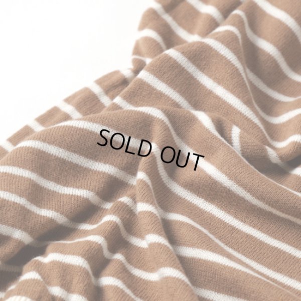 画像10: NARU / ナル ムースヤーン ハイネックボーダーニット (10)