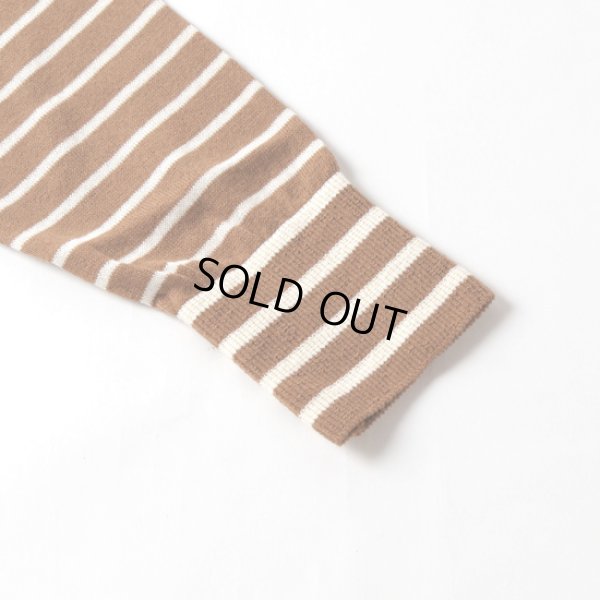 画像8: NARU / ナル ムースヤーン ハイネックボーダーニット (8)