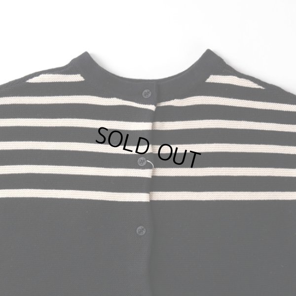 画像7: sosotto / ソソット ガーター編みパネルボーダー 2WAYカーディガン (7)