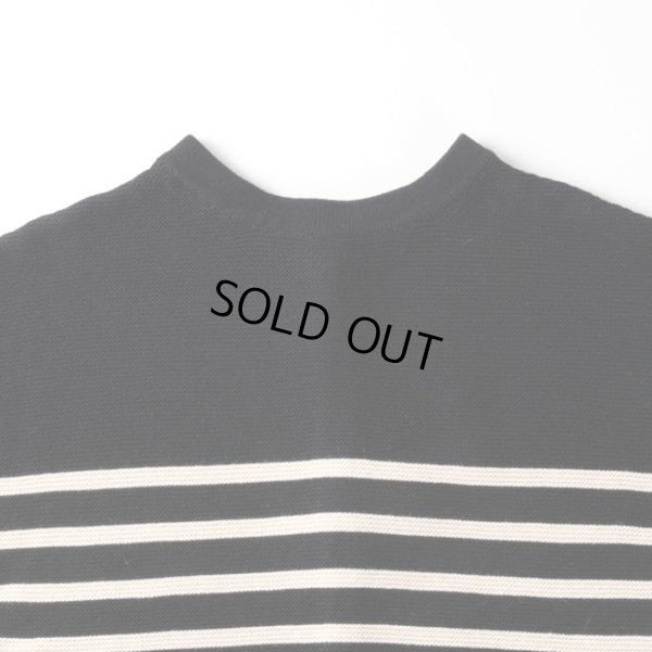 画像14: sosotto / ソソット ガーター編みパネルボーダー 2WAYカーディガン (14)