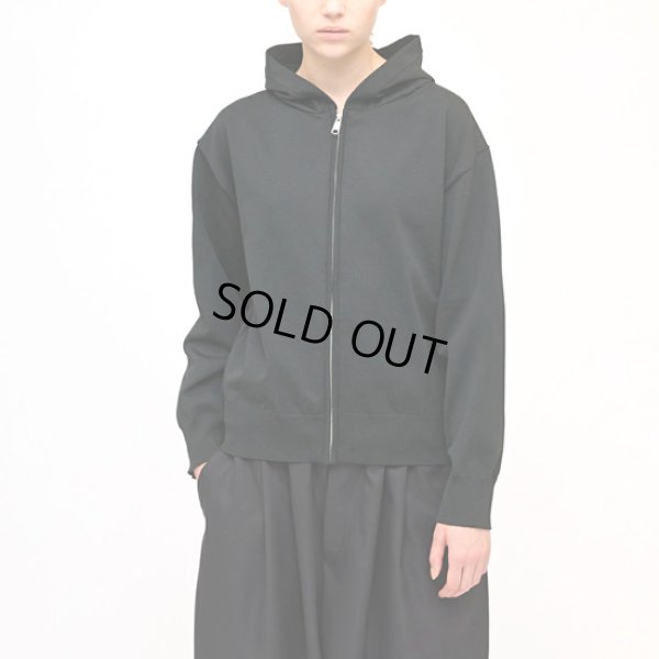 画像2: mizuiroind / ミズイロインド ジップフードニットプルオーバー (2)