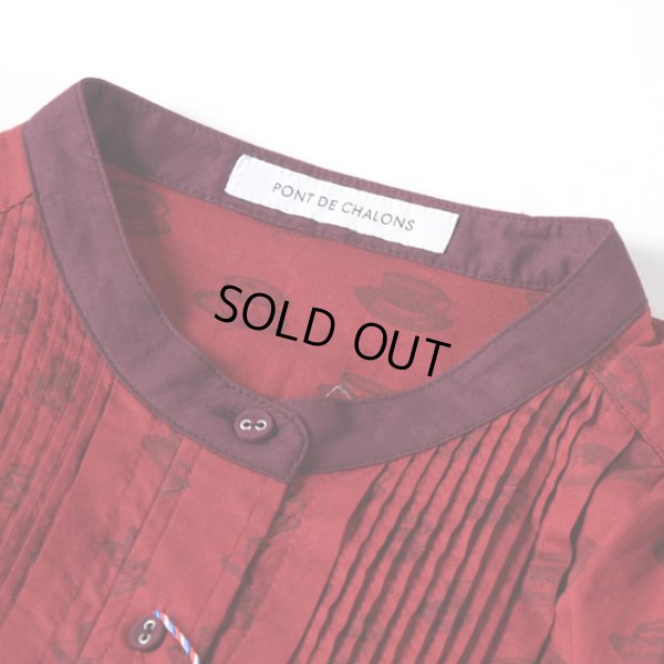 画像4: PONT DE CHALONS / ポンデシャロン ティーカッププリントワンピース (4)