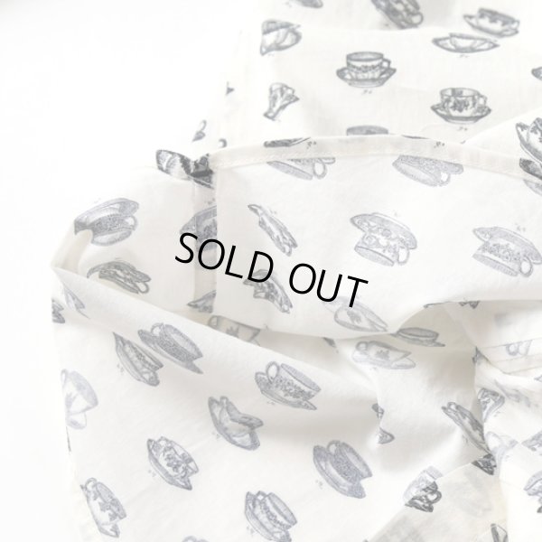 画像12: PONT DE CHALONS / ポンデシャロン ティーカッププリントブラウス (12)