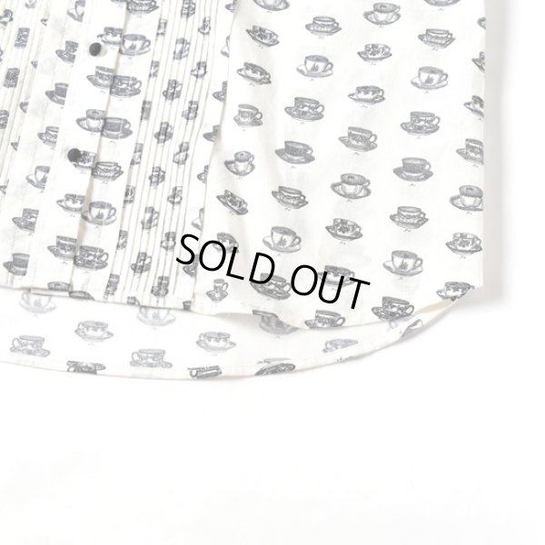 画像10: PONT DE CHALONS / ポンデシャロン ティーカッププリントブラウス (10)