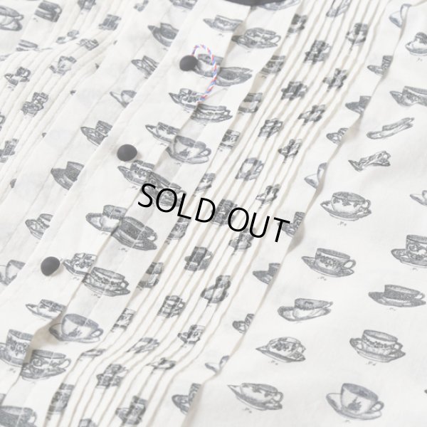 画像7: PONT DE CHALONS / ポンデシャロン ティーカッププリントブラウス (7)