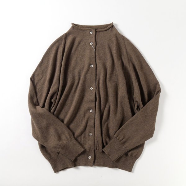 画像8: sosotto / ソソット コットンカシミア リバティボトルネックカーデ (8)