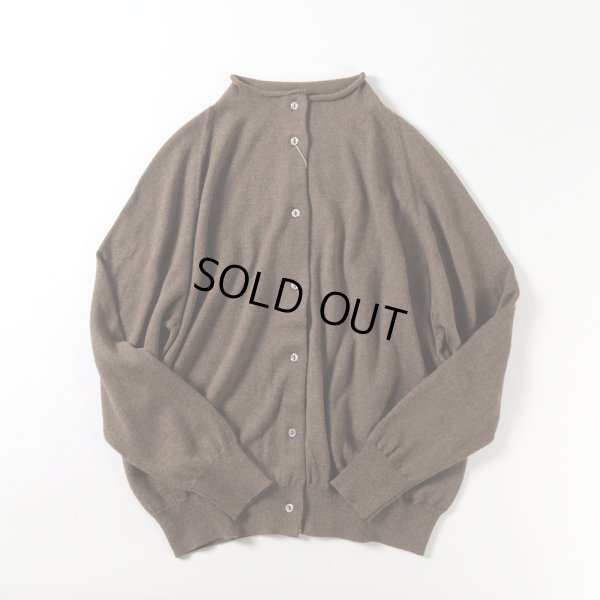 画像8: sosotto / ソソット コットンカシミア リバティボトルネックカーデ (8)