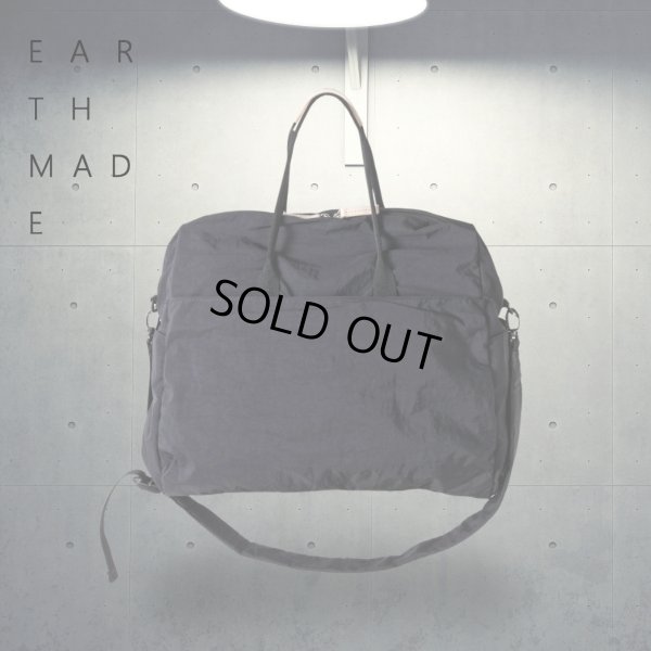 画像7: EARTH MADE / アースメイド 11POCKET INSIDE PRINT BOSTONBAG (7)