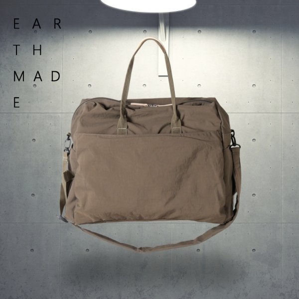 画像8: EARTH MADE / アースメイド 11POCKET INSIDE PRINT BOSTONBAG (8)