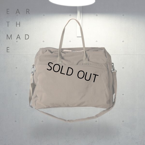 画像8: EARTH MADE / アースメイド 11POCKET INSIDE PRINT BOSTONBAG (8)