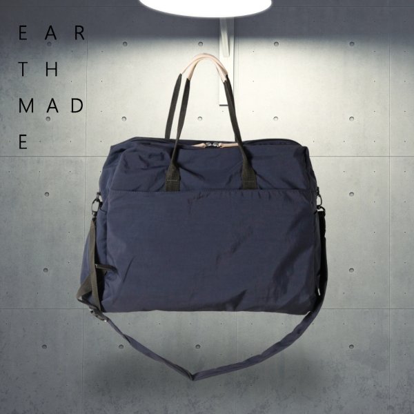 画像9: EARTH MADE / アースメイド 11POCKET INSIDE PRINT BOSTONBAG (9)