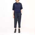 画像3: mizuiroind / ミズイロインド アシンメトリーカラー リブプルオーバー (3)