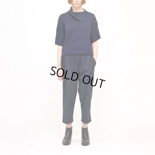 画像3: mizuiroind / ミズイロインド アシンメトリーカラー リブプルオーバー (3)