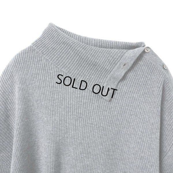 画像10: mizuiroind / ミズイロインド アシンメトリーカラー リブプルオーバー (10)